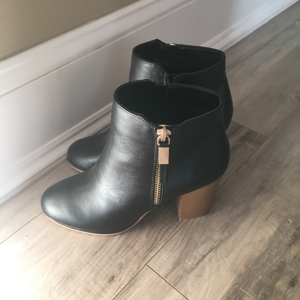 Black Ankle Boots